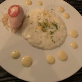 Delectable Dish on a White Plate