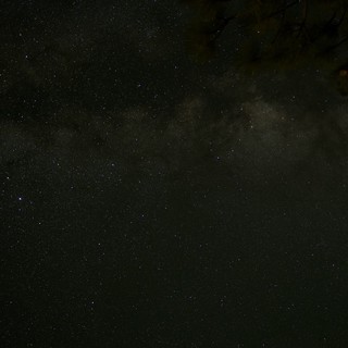 Milky Way Arches Over Mount Lassen Wilderness Night Sky