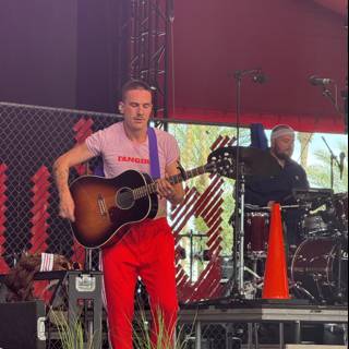 Strumming in the Southwest Sun