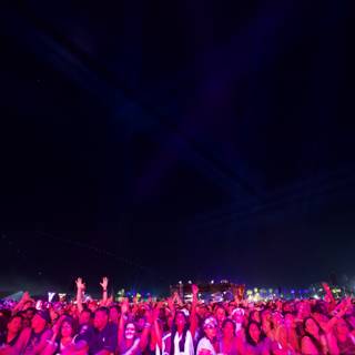 Night Sky Rocks Out with Andrea Crawford and the Massive Crowd at Coachella Music Festival