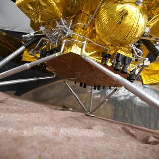 NASA Mars Rover on the Red Planet