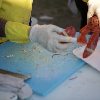 Lobster Fest Cutting