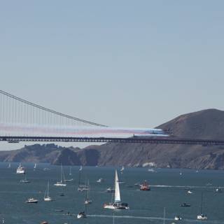 The Majestic Bridge: A Spectacle of Fleet Week 2023