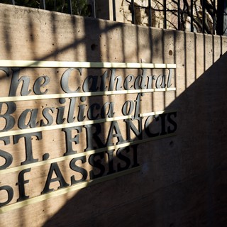 Cathedral Basilica of St. Francis of Assisi Sign