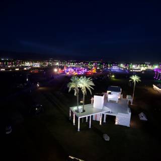 Metropolis at Night: A Spectacular View from Coachella