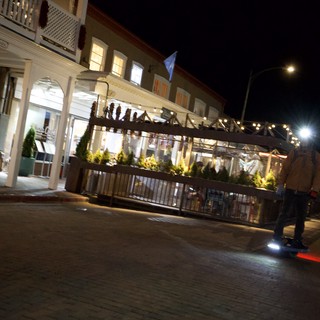 restaurant courtyard