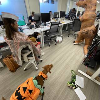 Bark-osaurus in the Workplace