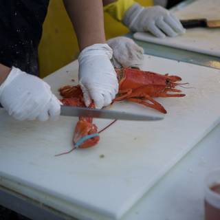 Lobster Cutting