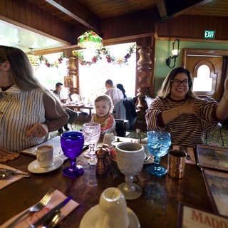 Family Dining at the Whimsical Madonna Inn Restaurant