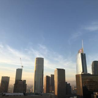 Morning Skyline of Los Angeles