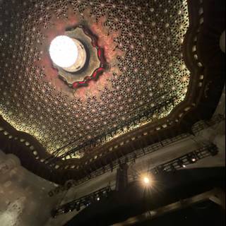 Glittering Ceiling at the Orpheum Theatre