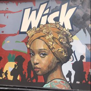 Wick Poster Featuring Woman in Turban