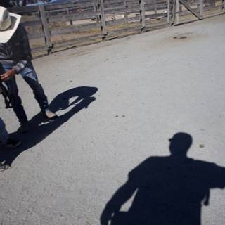 Shadows and Sun Hats at Carmel Valley