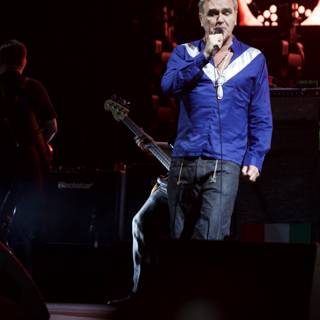Morrissey Rocks the Stage at FYF Bullock Concert