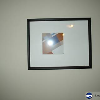 Artistic Frame in the Bathroom
