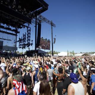 The Massive Crowd at the Coachella 2012 Music Festival