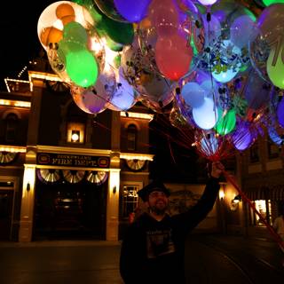 Nighttime Balloon Adventure at Disneyland
