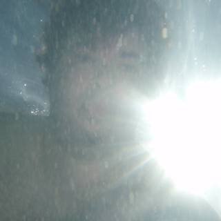 Sunlight Flare Underwater