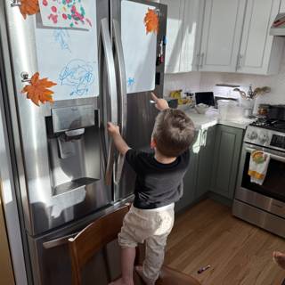 Morning Mischief in the Kitchen