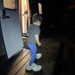 Nighttime Adventures in Big Shoes