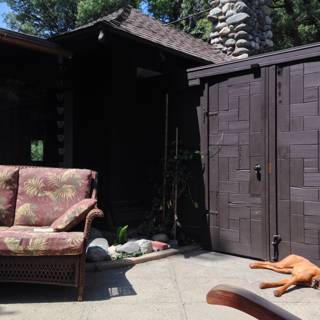 A Canine's Relaxing Day in Altadena