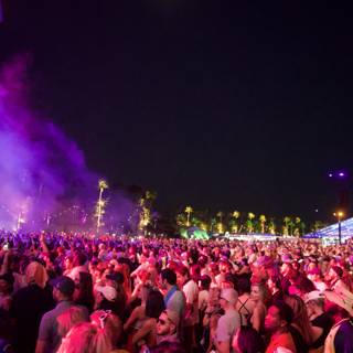 Enthralling Nights at Coachella 2024 - Week Two Crowds