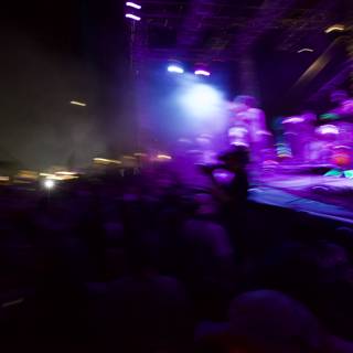 Blurry Nightlife Concert