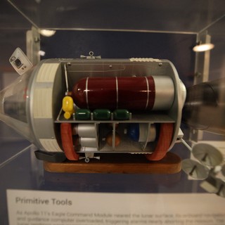 Apollo 11 Command Module Cutaway Display Model