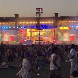 Nighttime Vibes at the Festival