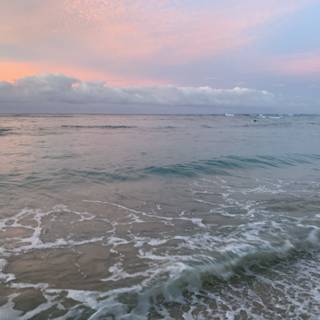 “Radiant Sunset at Royal-Moana Beach”