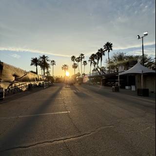 Sunset Over Empire Polo Club
