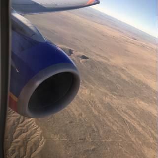 Flying over the Desert