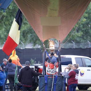 Hot Air Balloon Inflation at Sonoma County Classic