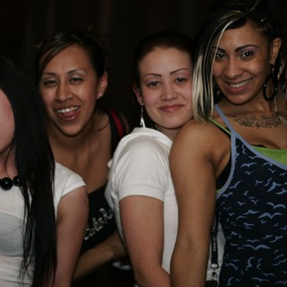 Five Women Celebrating at Respect JS Anniversary Party