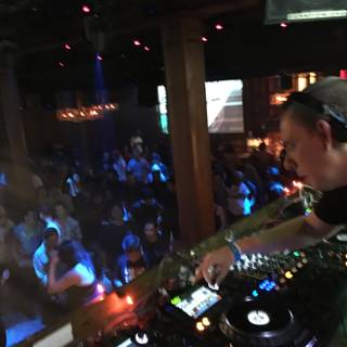 Party DJ Rocks the Nightclub