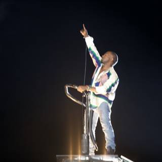 Kanye West Takes the Stage at O2 Arena in London