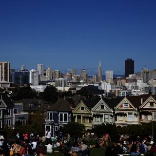 A Relaxing Day at Alamo Square