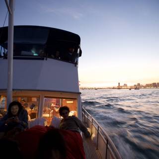 Sunset Boat Ride through the City's Waters