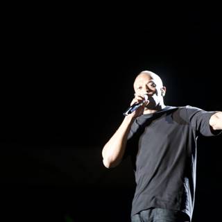 Dr. Dre Takes the Stage