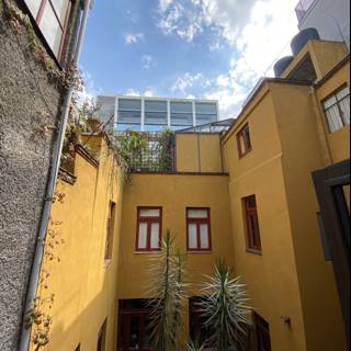 Courtyard View from a Gorgeous Villa Apartment