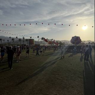 Sunset Gathering at the Empire Polo Club