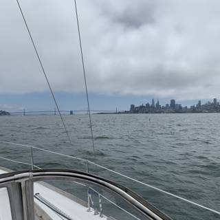 Sailing through the San Francisco Bay