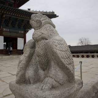 The Sentinel of the Shrine: A Statue's Tale