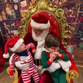 Christmas display or Santa's village attraction