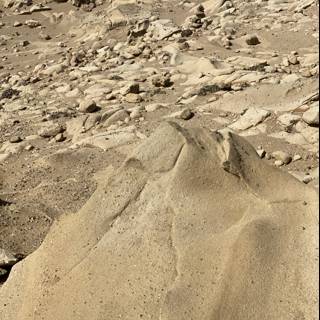 Majestic Rock Formation in Jenner Desert