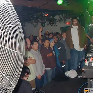 Nightclub Vibes with DJ and Crowd
