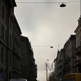 Busy street scene in Zürich