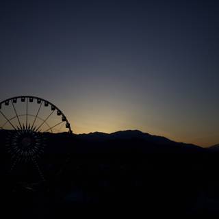 Sunset Fun at the Ferris Wheel