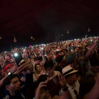 Snap, Chat, and Rock: A Crowd of People Captured on their Phones