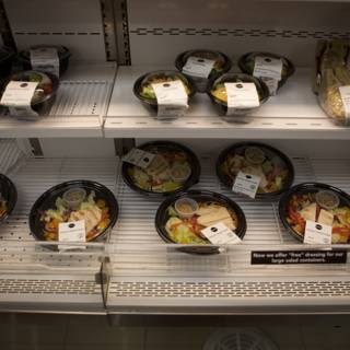 Display of Deli Meals at a Grocery Store